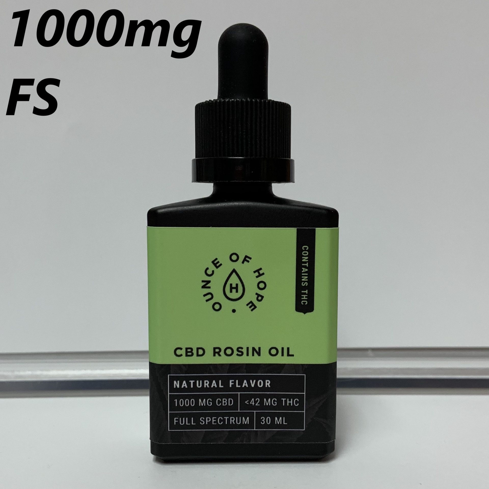 Full-Spectrum CBD+THC Rosin Oil / 1000mg